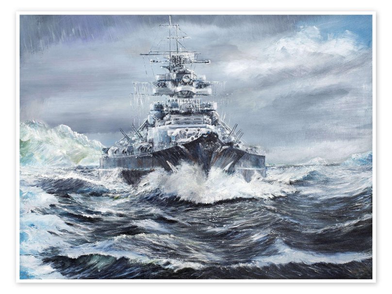 Корабль линкор бисмарк