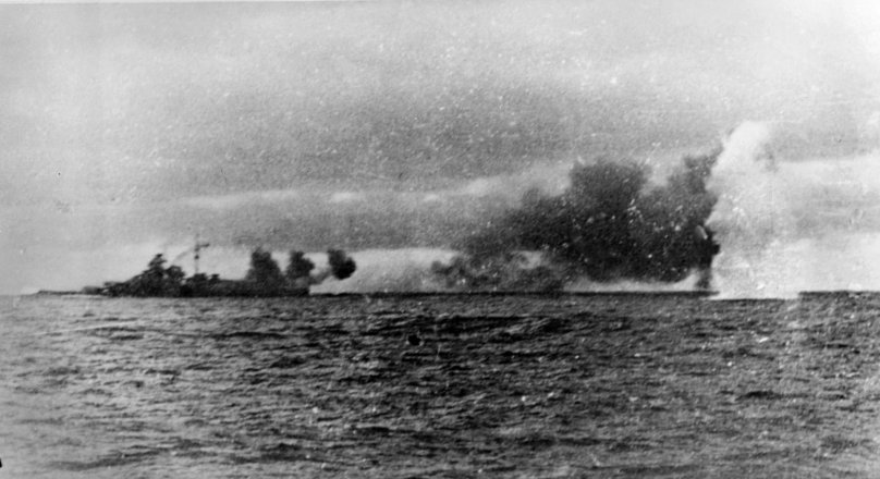 Бисмарк линкор потопление