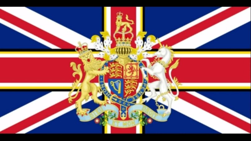 Британская Империя флаг 19 век