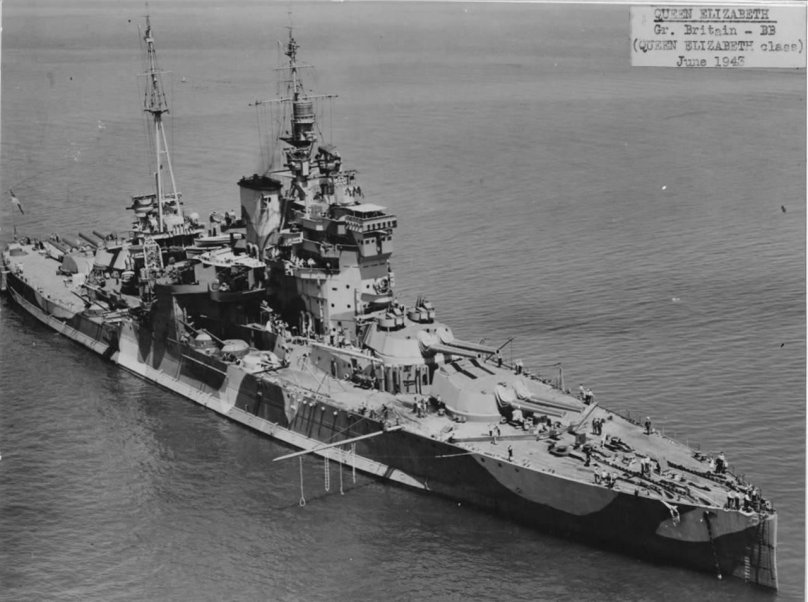 HMS Queen Elizabeth 1943