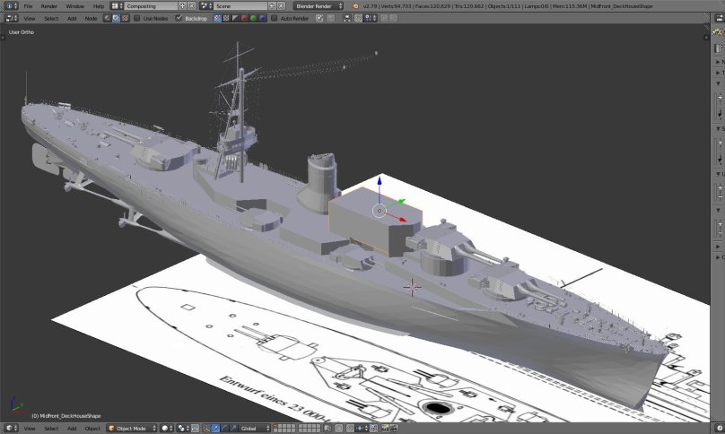 Линкор Dante Alighieri чертежи