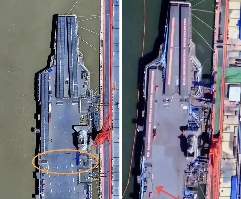 Китайский авианосец Фуцзянь