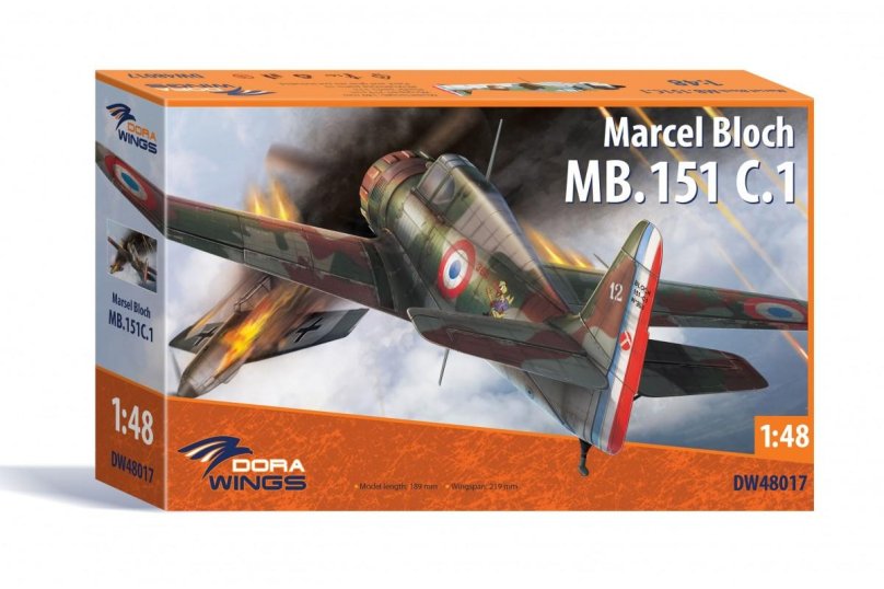 Marcel Bloch MB. 151c.1 (1:48)
