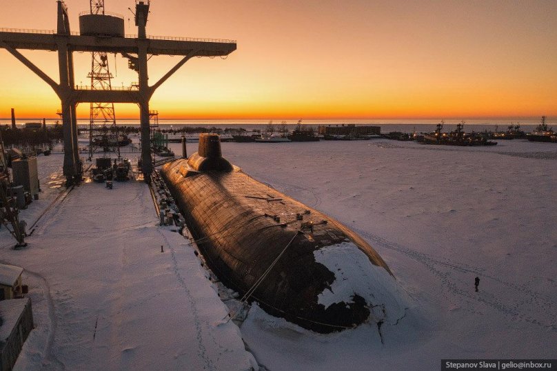 Подводная лодка 941 акула