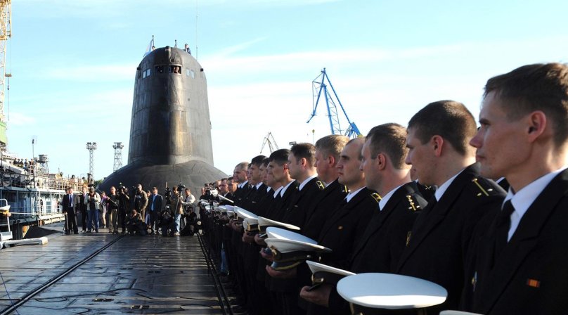Дмитрий Донской подводная лодка экипаж
