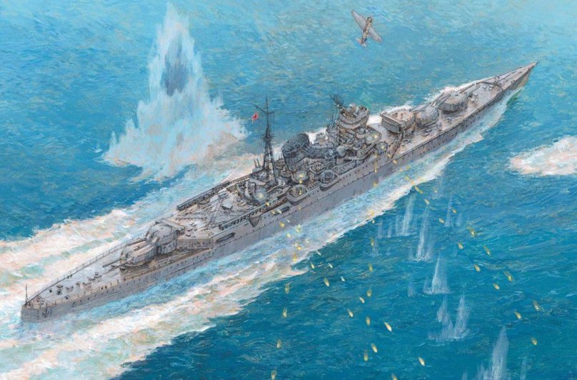 Японский крейсер Могами