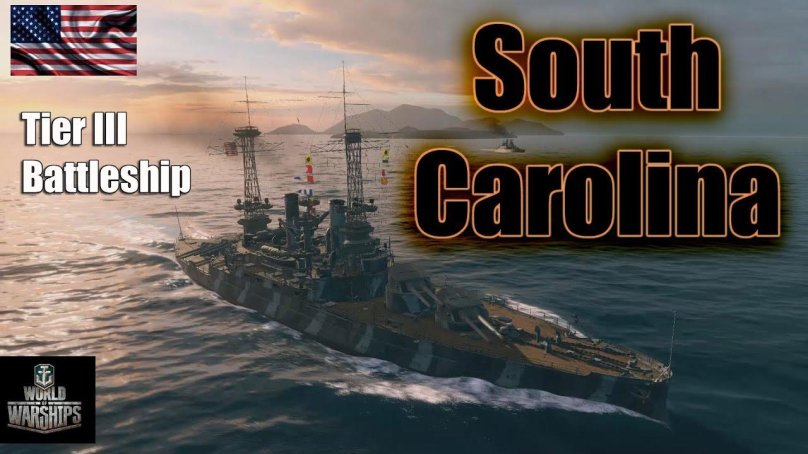 Линкор South Carolina World of Warships