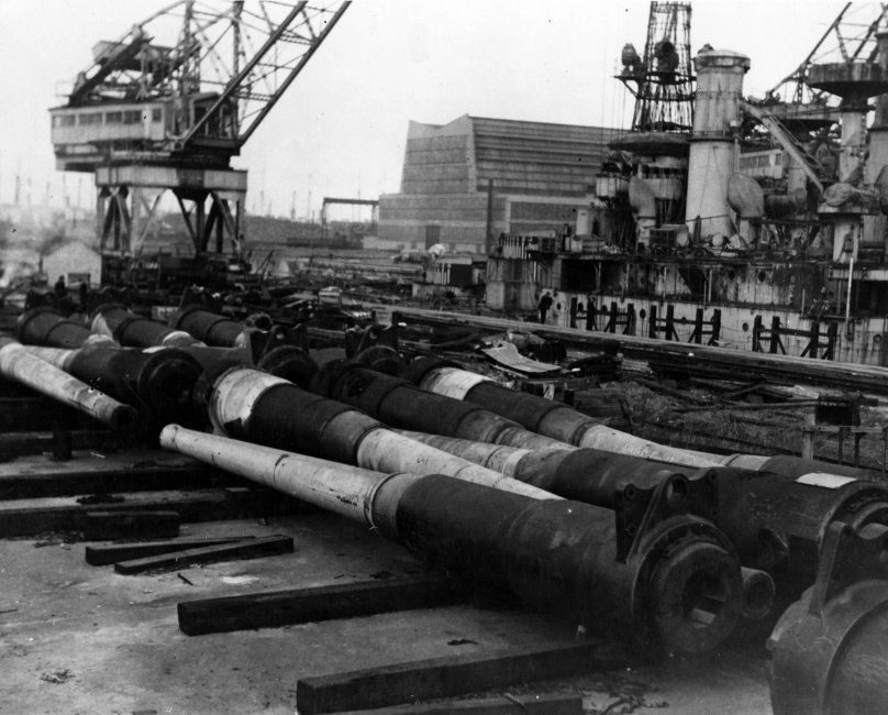 Утилизация линкора Франции