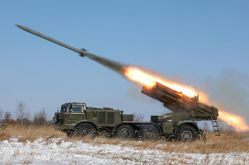 РСЗО БМ-27 «ураган»