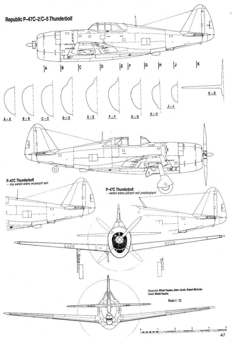 Чертежи Reggiane "re.2000 Falco", истребитель