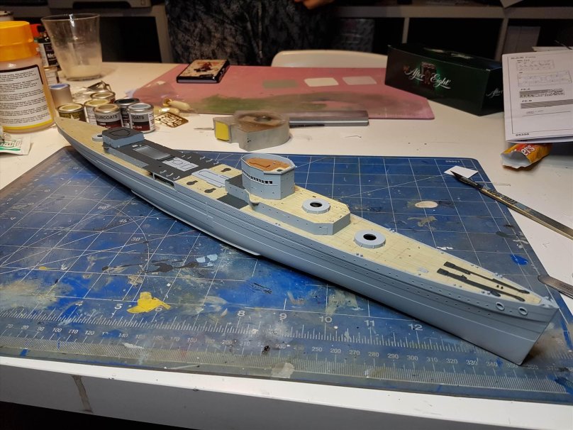 05350 Флот HMS Exeter (1:350)