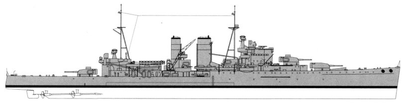 Exeter крейсер