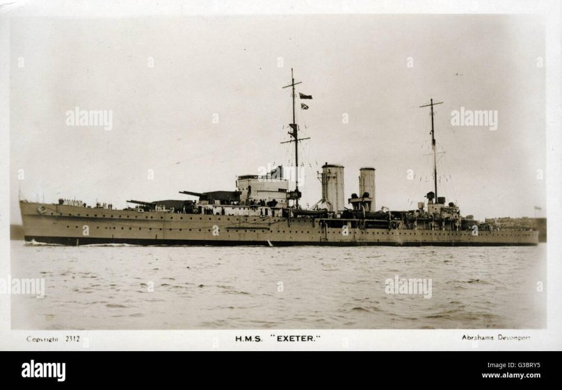Тяжелый крейсер Эксетер