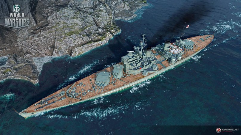 Корабль Миссури в World of Warships