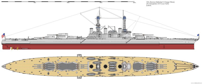 Линкор Витторио Венето чертежи