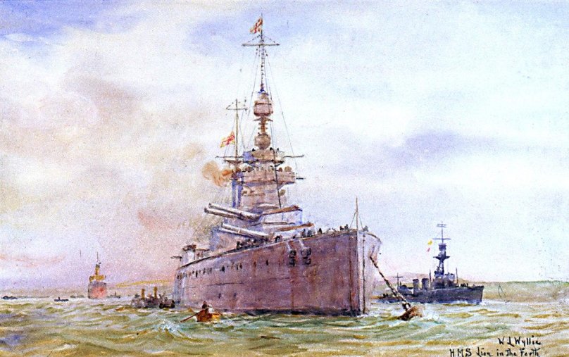 HMS Lion 1910
