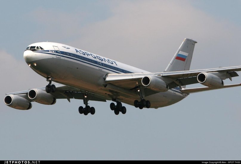 Ил 86 авиакомпании Аэрус