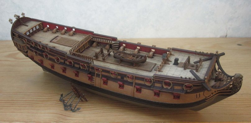 Корабль Полтава Петра 1