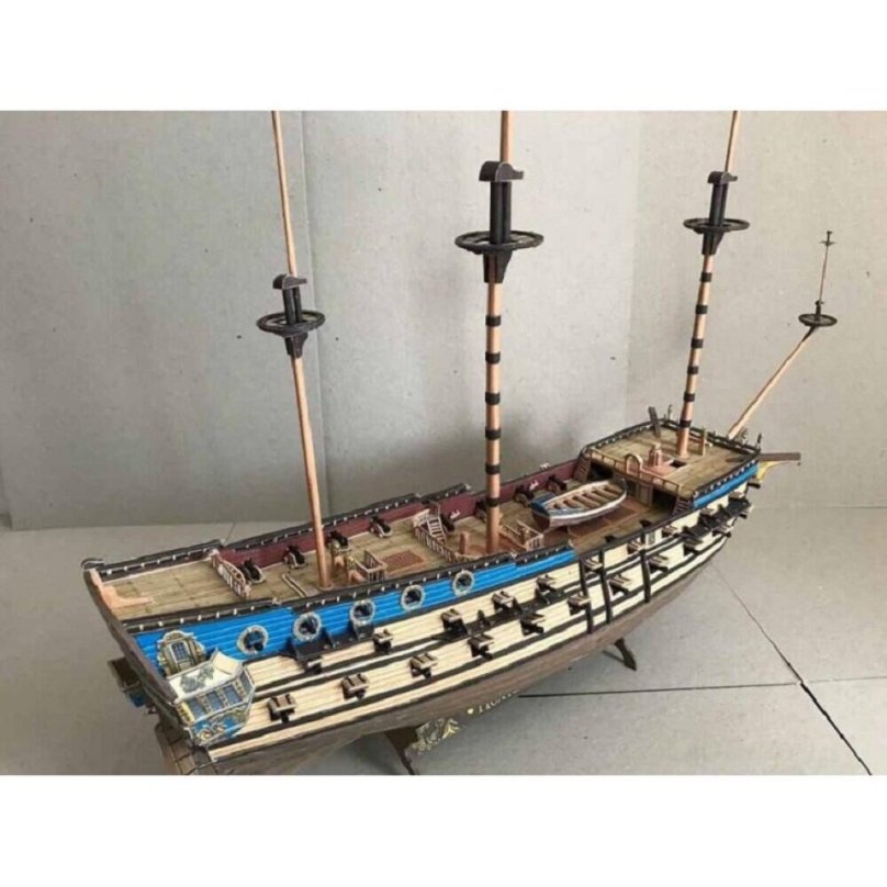 Модель линкор Полтава звезда