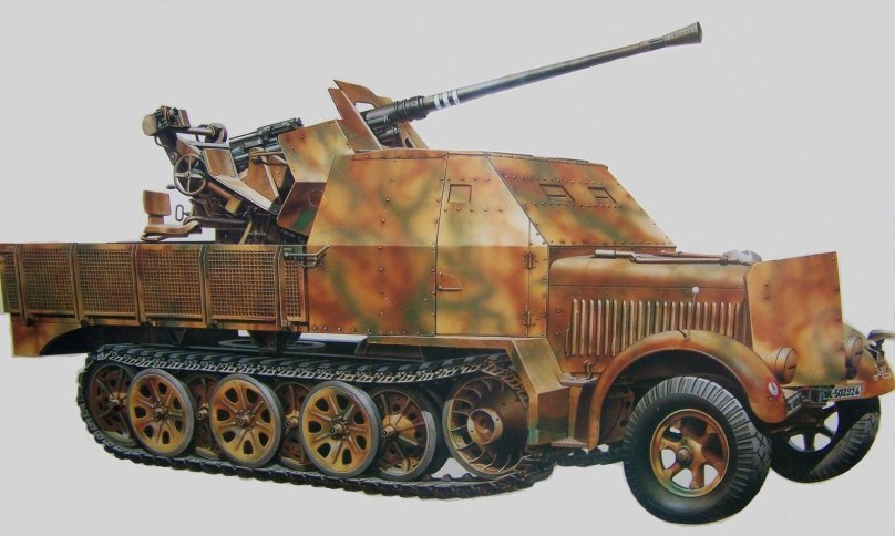 SD KFZ 7/2 flak37