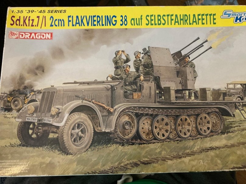 SD KFZ 7/1 2cm Flakvierling 38