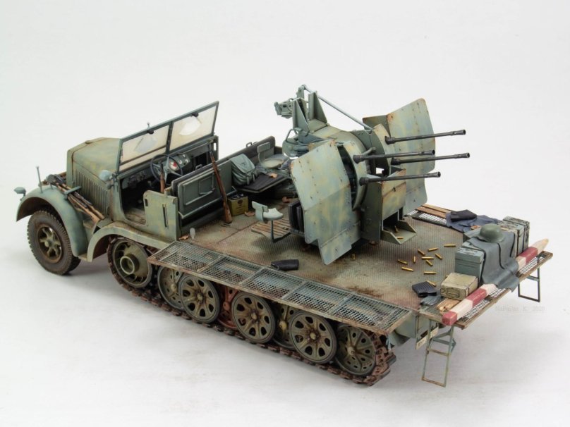 SD KFZ 7/1 2cm Flakvierling 38