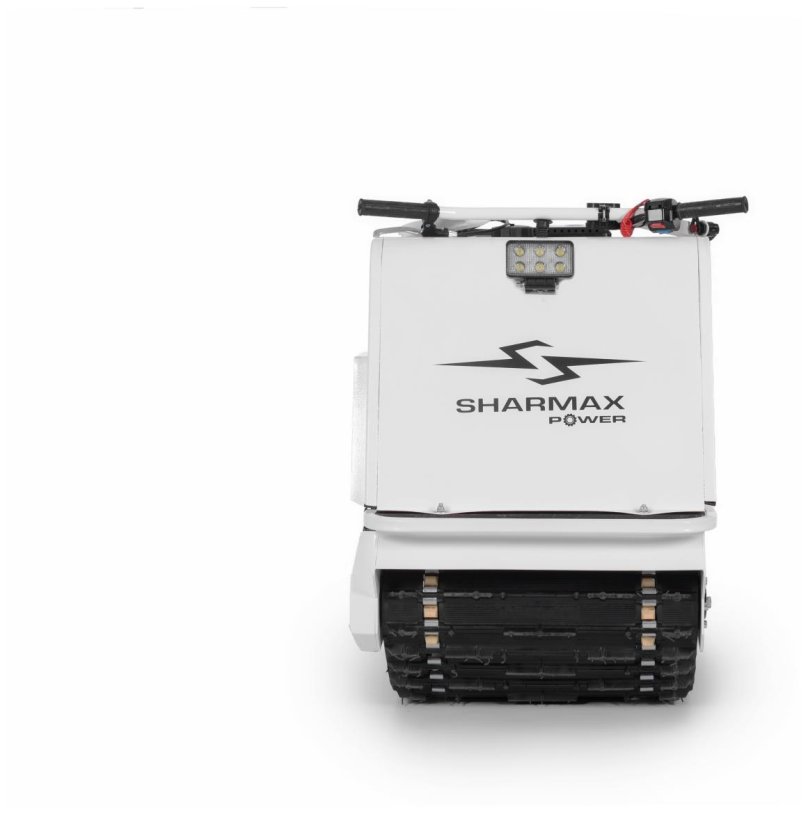 Мотобуксировщик Sharmax s500 1450 hp18 габариты