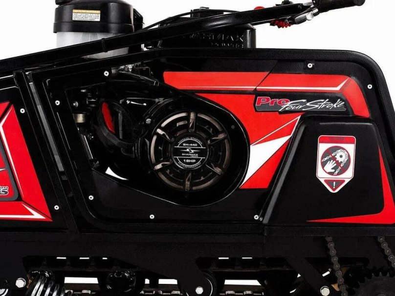 Мотобуксировщик Sharmax s500 1450 hp15 Ultra (черный)