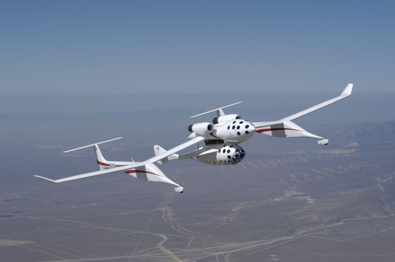 SPACESHIPONE экспериментальный самолёт