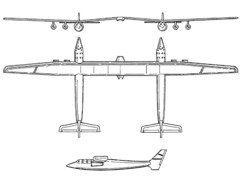 Rutan Quickie чертежи