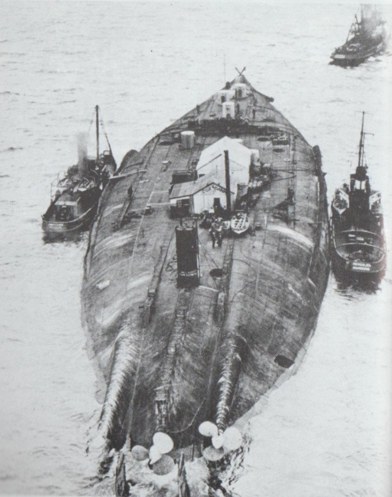 Корабли на дне Скапа флоу