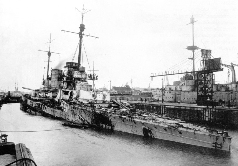 Зейдлиц линейный крейсер после боя