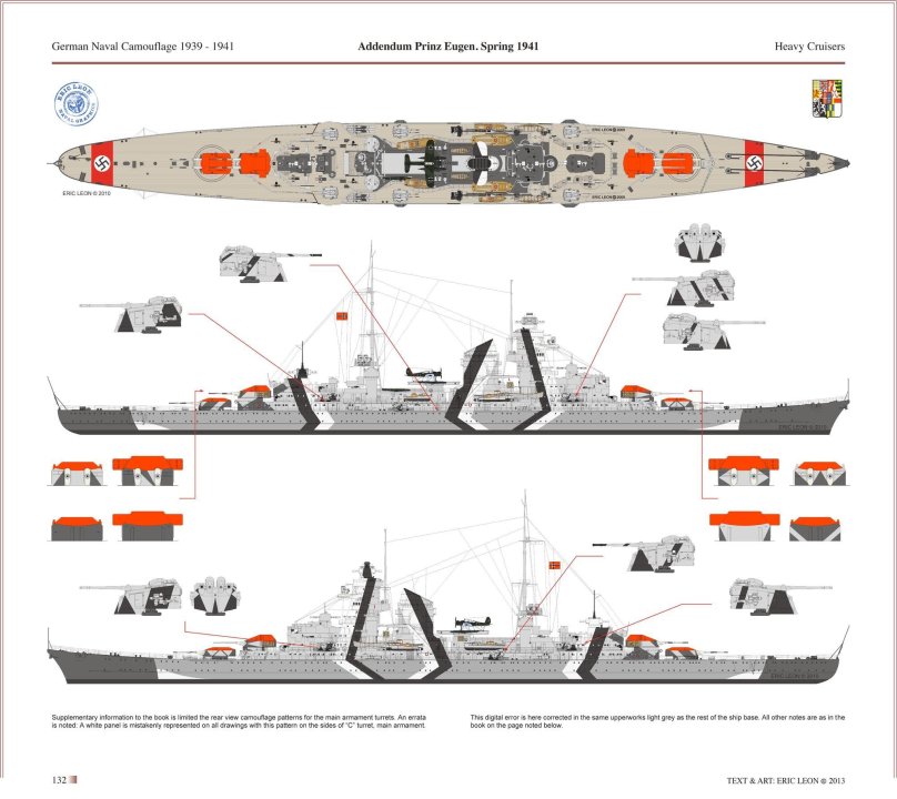 Prinz Eugen чертежи