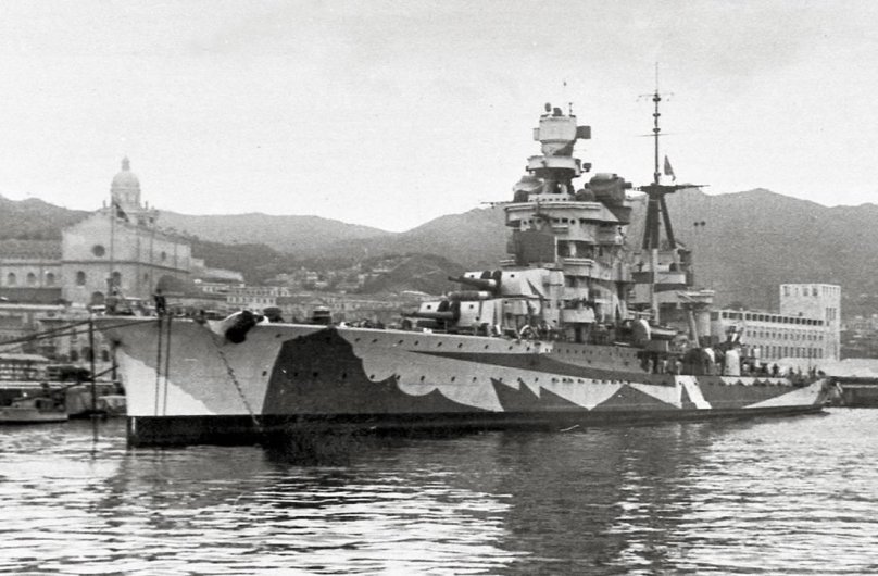 Итальянский крейсер Гориция