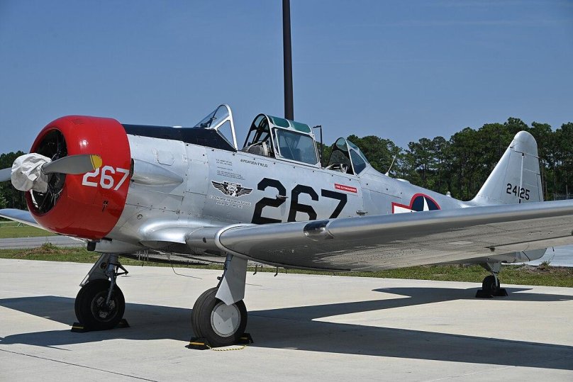 North American t-6 Texan в России