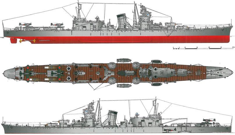 Тяжелый крейсер Такао