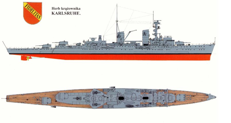 Карлсруэ крейсер 1939