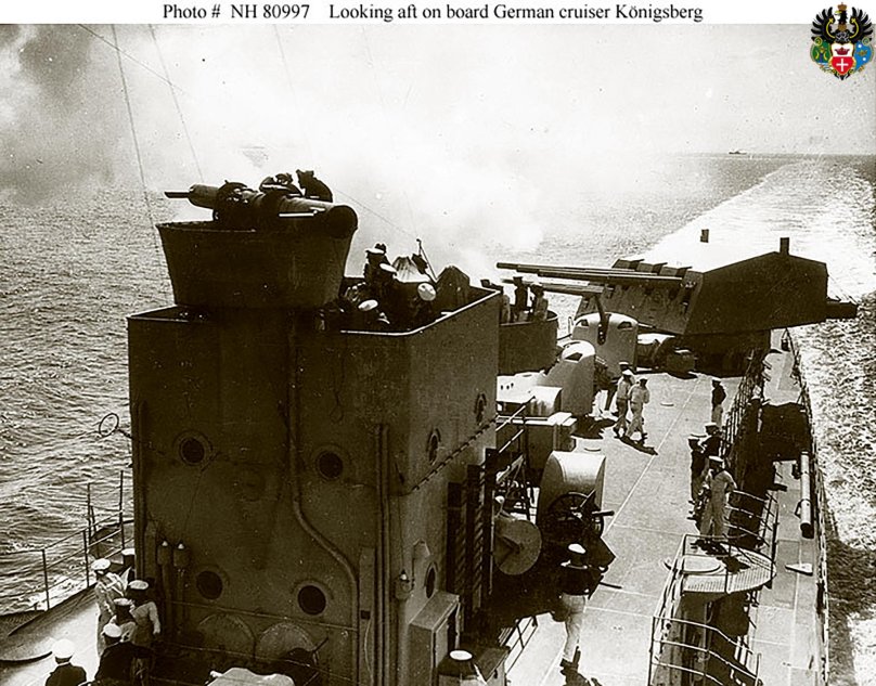 Легкий крейсер Кенигсберг 1914