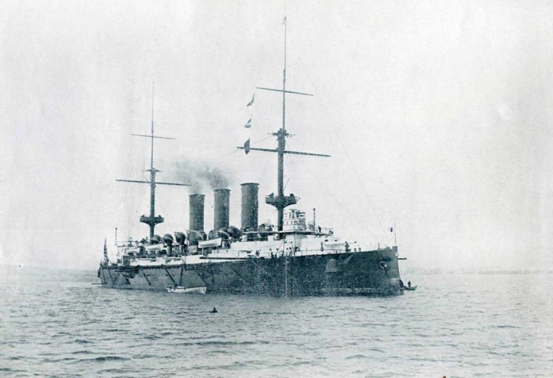 Якумо броненосный крейсер Японии