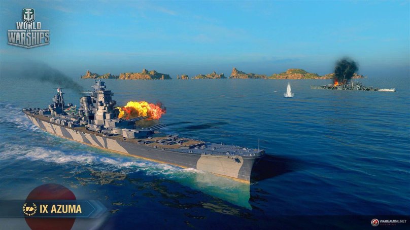 Крейсер Ibuki World of Warships