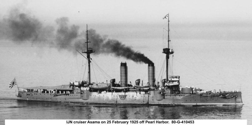 Крейсер Асама 1904