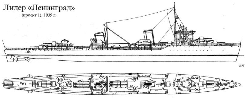 Лидеры эскадренных миноносцев проекта 38