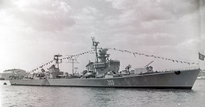 Неустрашимый корабль Балтийского флота