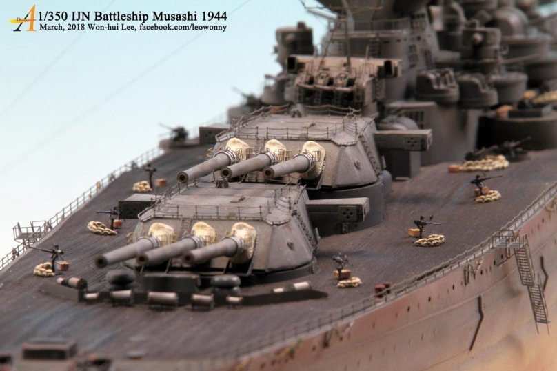 Ямато Тамия линкор 1/350