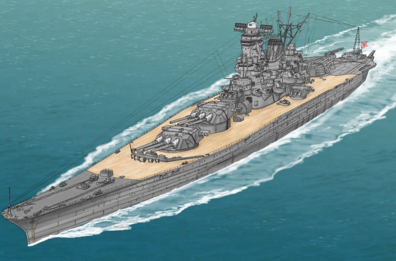 Линкор-авианосец Ямато