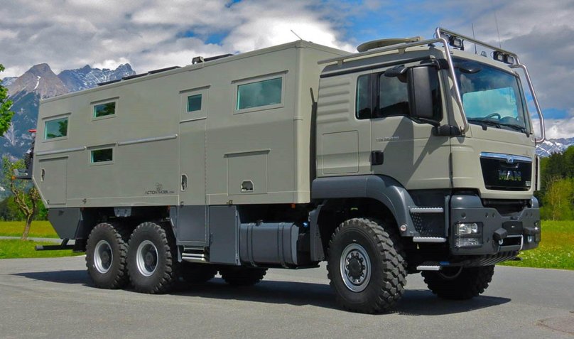 Автодом man TGA 4x4
