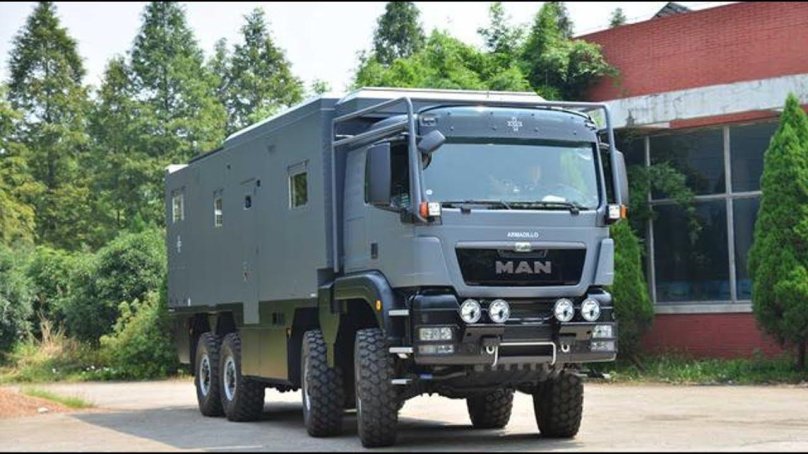 Man TGS 8x8 автодом