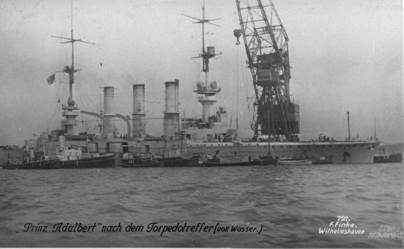 Принц Адальберт крейсер