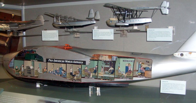 Боинг 314 Клиппер внутри