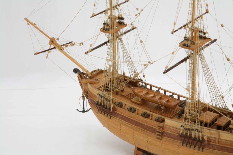 Модель парусника Бигль